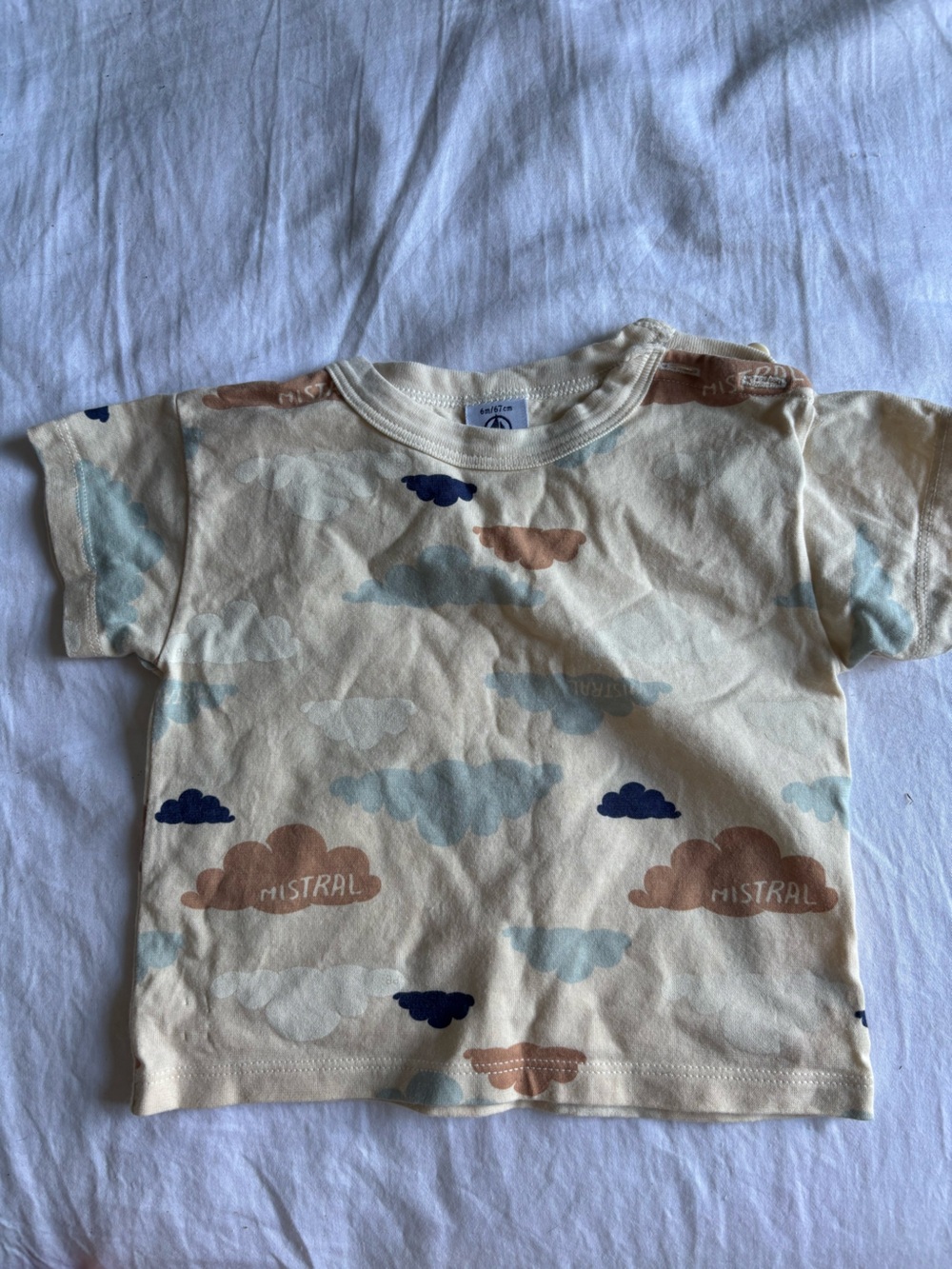 Petit Bateau nuage T-shirt